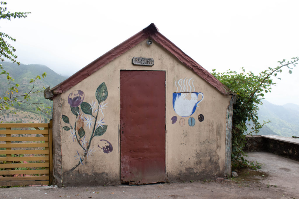 Storage shed for Old Tavern Coffee Estate in Blue Mountains, Jamaica